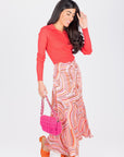 SYLVIE SKIRT (PINK/MULTI) - Skirt - Yakira Bella