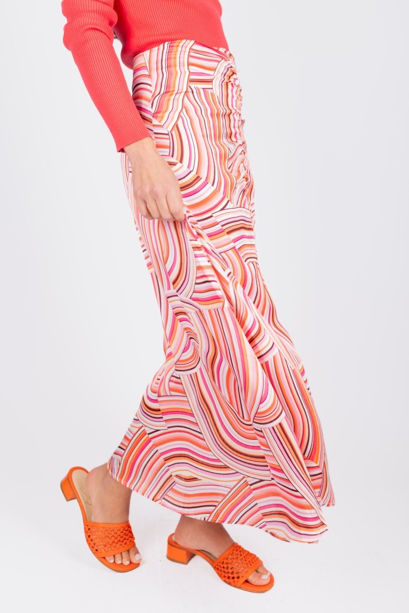 SYLVIE SKIRT (PINK/MULTI) - Skirt - Yakira Bella