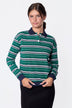Tamara Top (Green Navy)
