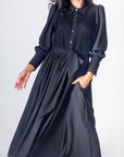 TARS DRESS (BLACK) - Dress - Yakira Bella