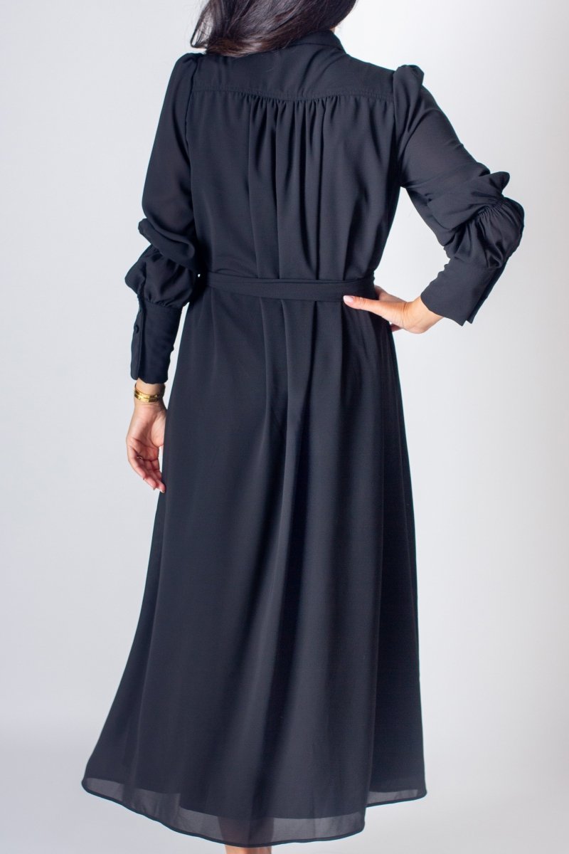 TARS DRESS (BLACK) - Dress - Yakira Bella