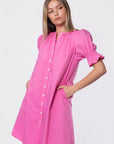Taya Dress 37" (Pink) - Dress - Yakira Bella