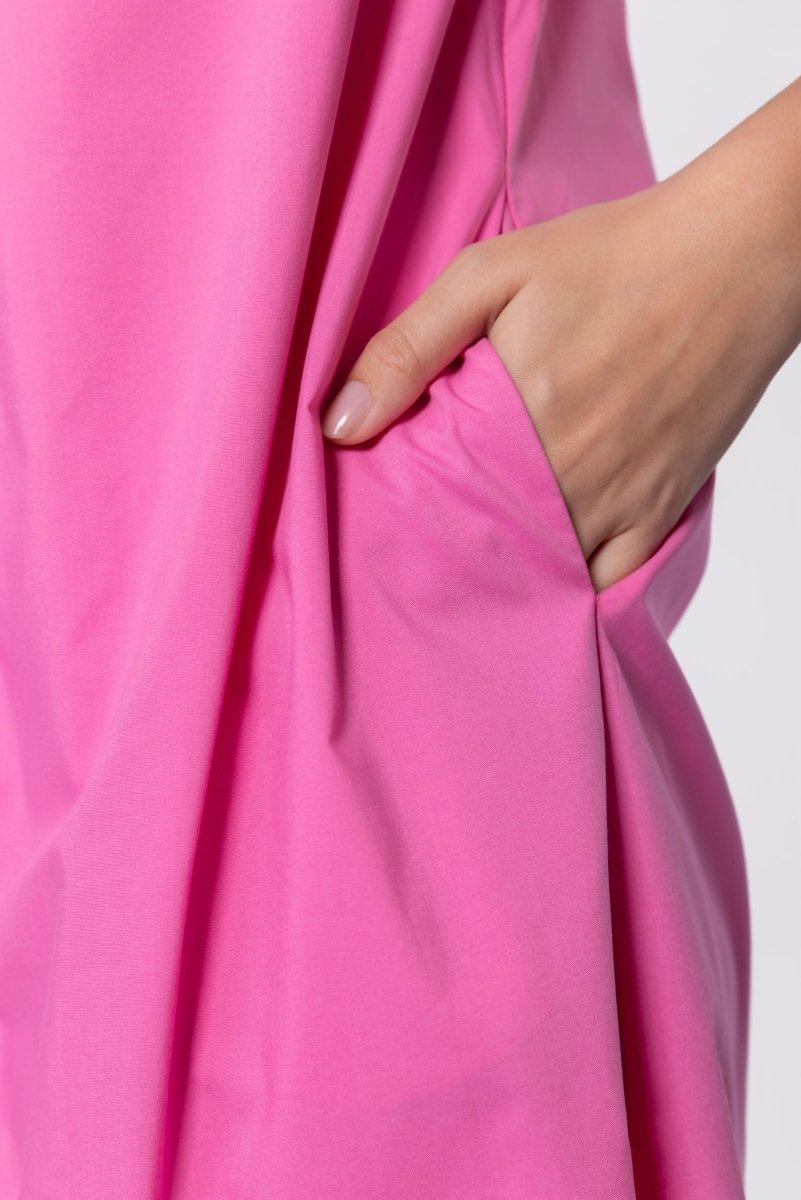 Taya Dress 41" (Pink) - Dress - Yakira Bella