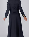 TAYLOR DRESS (BLACK) - Dress - Yakira Bella