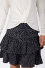 Tessa Skirt 20" (Black Polka Dot) - Skirt - Yakira Bella