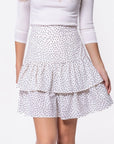 Tessa Skirt 20" (Ivory Polka Dot) - Skirt - Yakira Bella