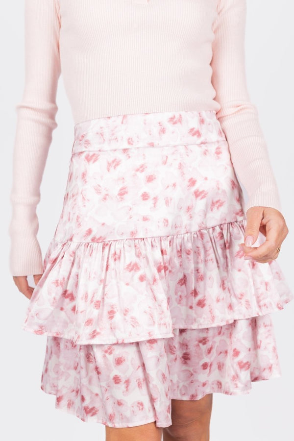 TESSA SKIRT 20" (PINK) - Skirt - Yakira Bella