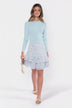 Tessa Skirt (Blue Flower)