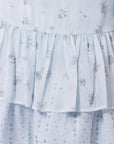 Tessa Skirt (Blue Flower) - Skirt - Yakira Bella