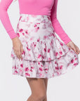 Tessa Skirt (Pink/White) - Skirt - Yakira Bella