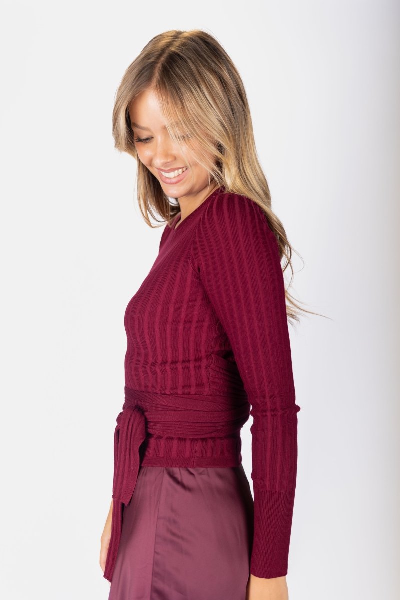 Tilly Top (Wine) - Top - Yakira Bella
