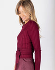 Tilly Top (Wine) - Top - Yakira Bella