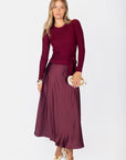Tilly Top (Wine) - Top - Yakira Bella