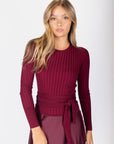 Tilly Top (Wine) - Top - Yakira Bella
