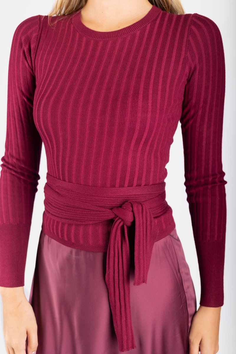 Tilly Top (Wine) - Top - Yakira Bella