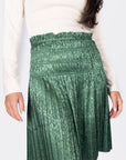 TINA SKIRT 20" (GREEN) - Skirt - Yakira Bella