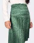 TINA SKIRT 20" (GREEN) - Skirt - Yakira Bella