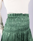 TINA SKIRT 20" (GREEN) - Skirt - Yakira Bella