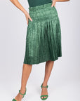 TINA SKIRT 23" (GREEN) - Skirt - Yakira Bella