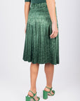 TINA SKIRT 23" (GREEN) - Skirt - Yakira Bella