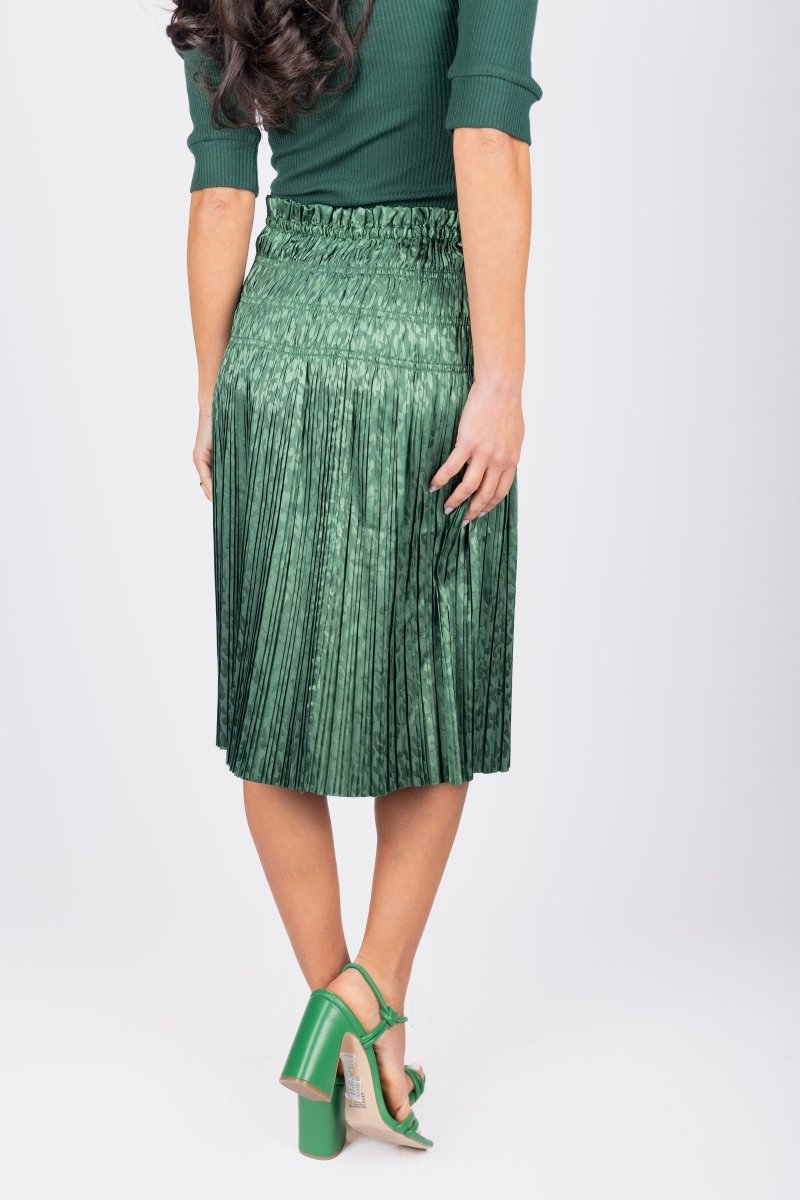 TINA SKIRT 23&quot; (GREEN) - Skirt - Yakira Bella