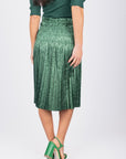 TINA SKIRT 23" (GREEN) - Skirt - Yakira Bella