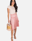 TINA SKIRT 23" (PINK) - Skirt - Yakira Bella