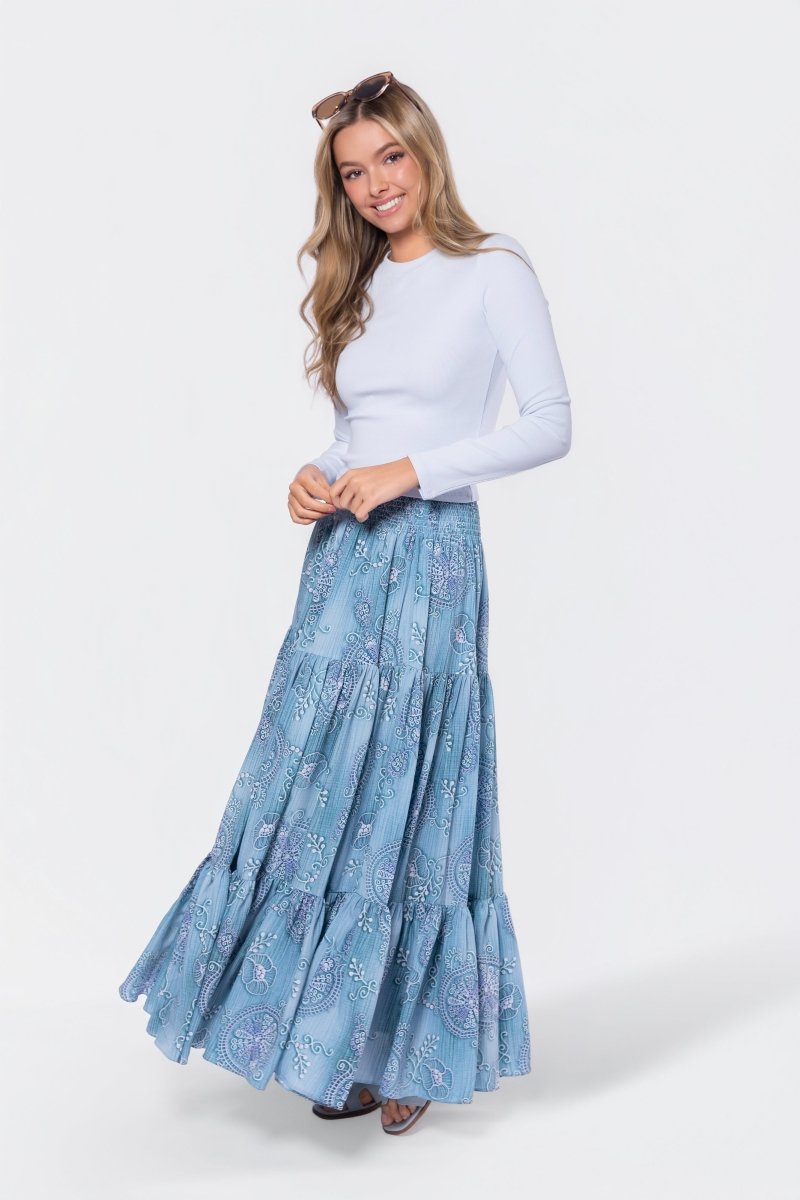 Tina Top (Baby Blue) - Top - Yakira Bella