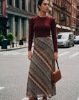 Tina Top (Burgundy) - Top - Yakira Bella
