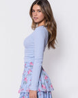 Tina Top (Ice Blue) - Top - Yakira Bella