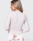 Tina Top (Light Beige) - Top - Yakira Bella
