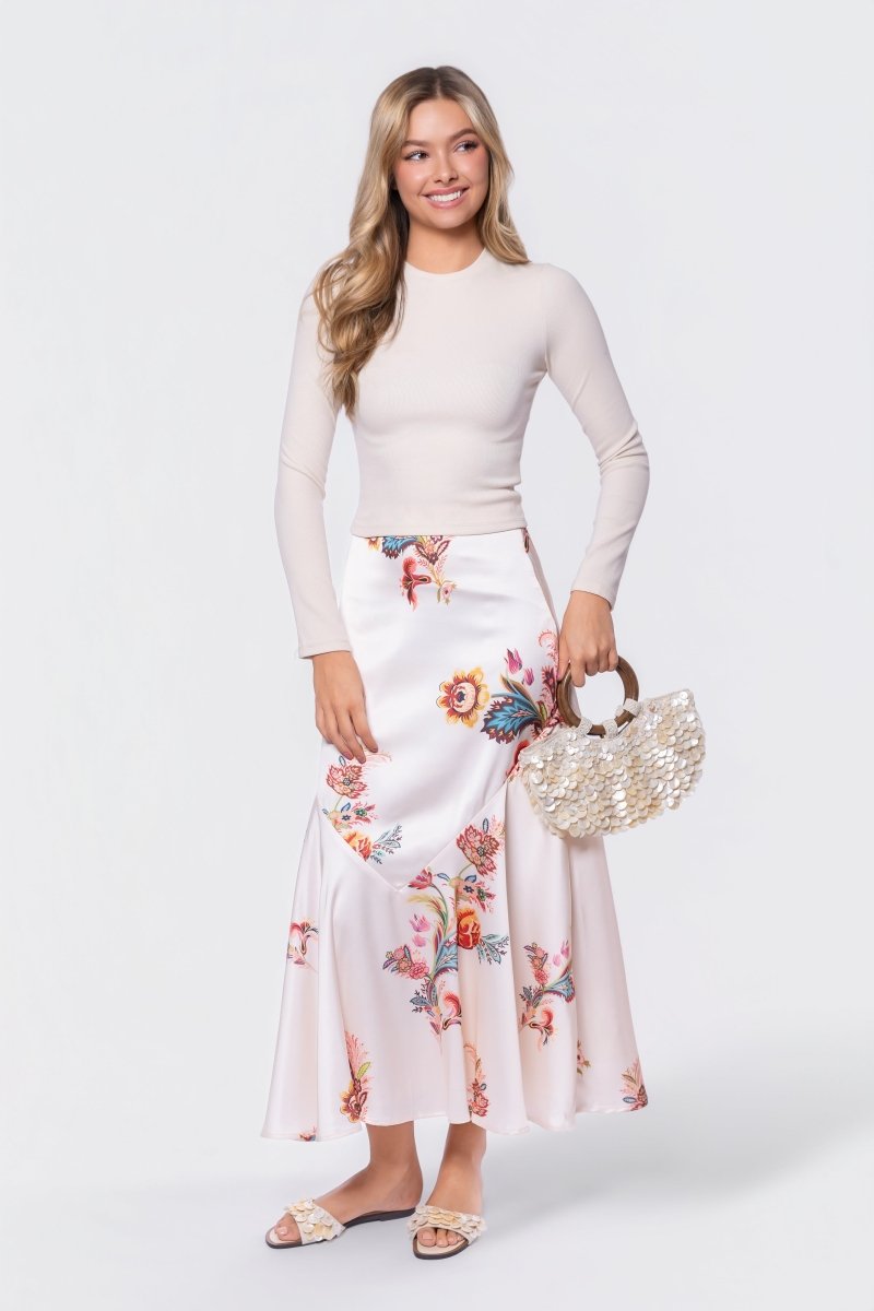 Tina Top (Light Beige) - Top - Yakira Bella