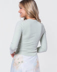 Tina Top (Light Sage) - Top - Yakira Bella