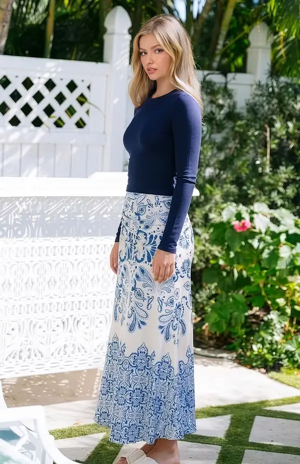 Tina Top (Navy) - Top - Yakira Bella