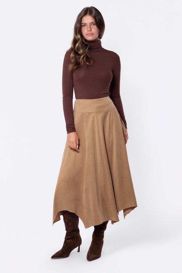 Trina Skirt (Camel) - Skirt - Yakira Bella