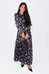 Valentina Dress (Black Ground)