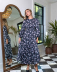 Valentina Dress (Black Ground) - Dress - Yakira Bella