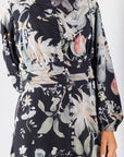 Valentina Dress (Black Pattern) - Dress - Yakira Bella