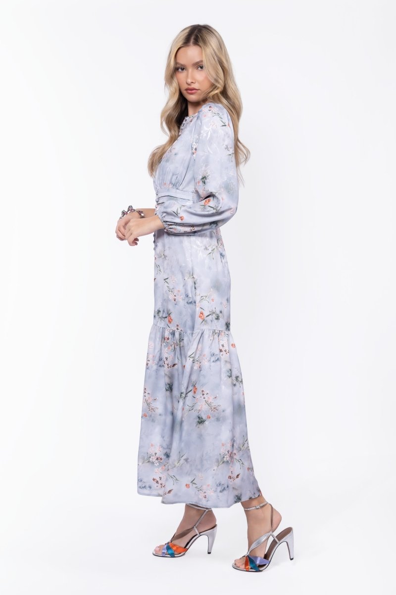 Valentina Dress (Blue Grey) - Dress - Yakira Bella