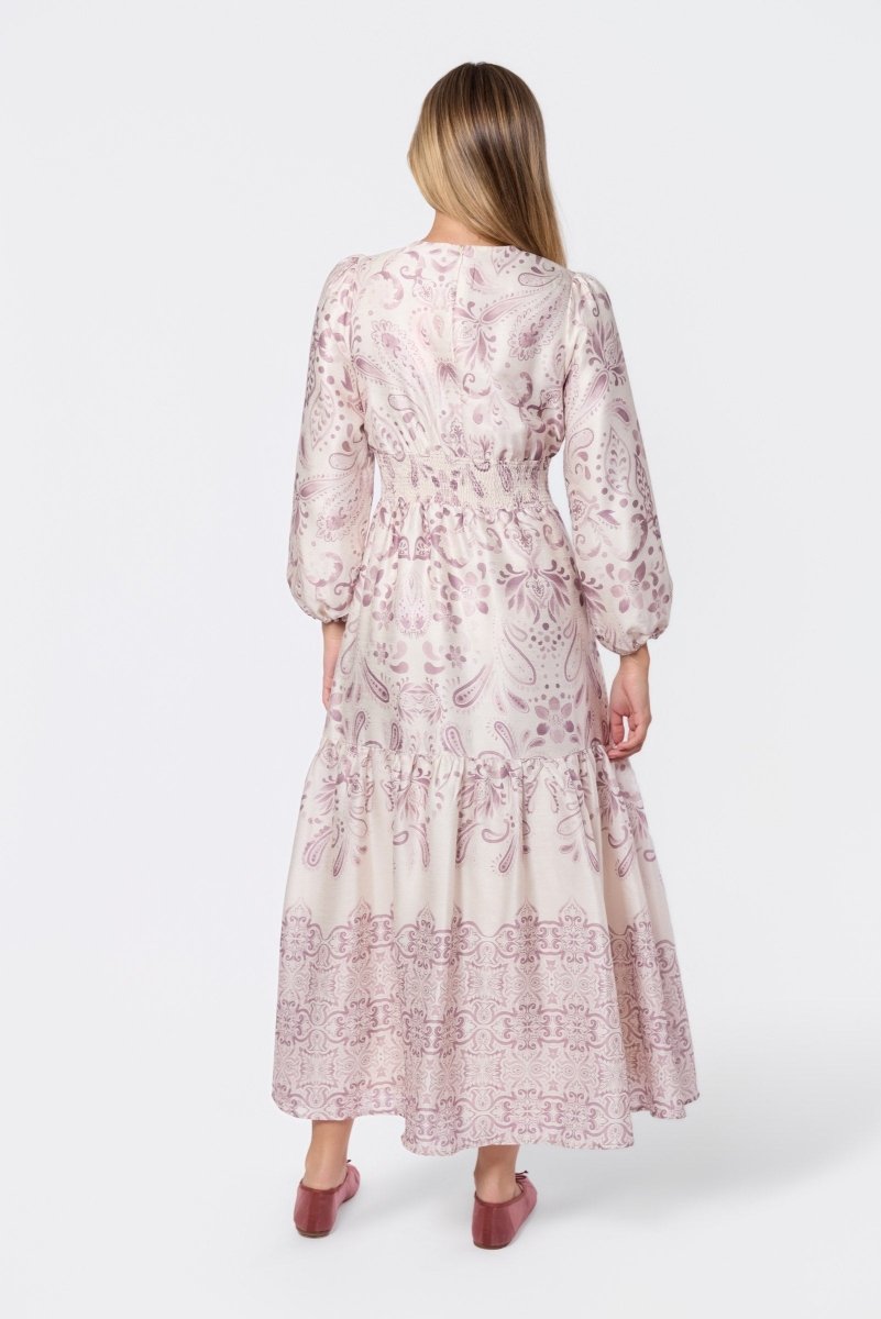 Valentina Dress (Ivory Khaki) - Dress - Yakira Bella