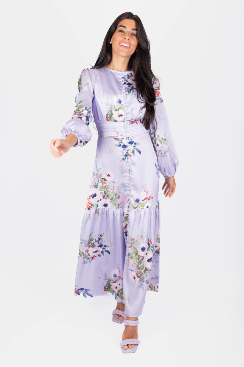 Valentina Dress (Lavender) - Dress - Yakira Bella