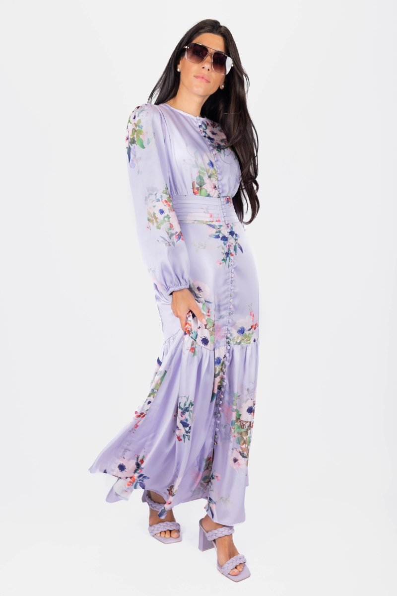 Valentina Dress (Lavender) - Dress - Yakira Bella