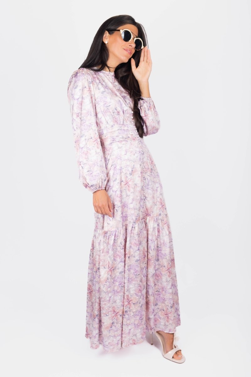 Valentina Dress (Light Peach) S Valentina Dress (Light Peach) S