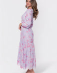 Valentina Dress (Purple/Pink) - Dress - Yakira Bella