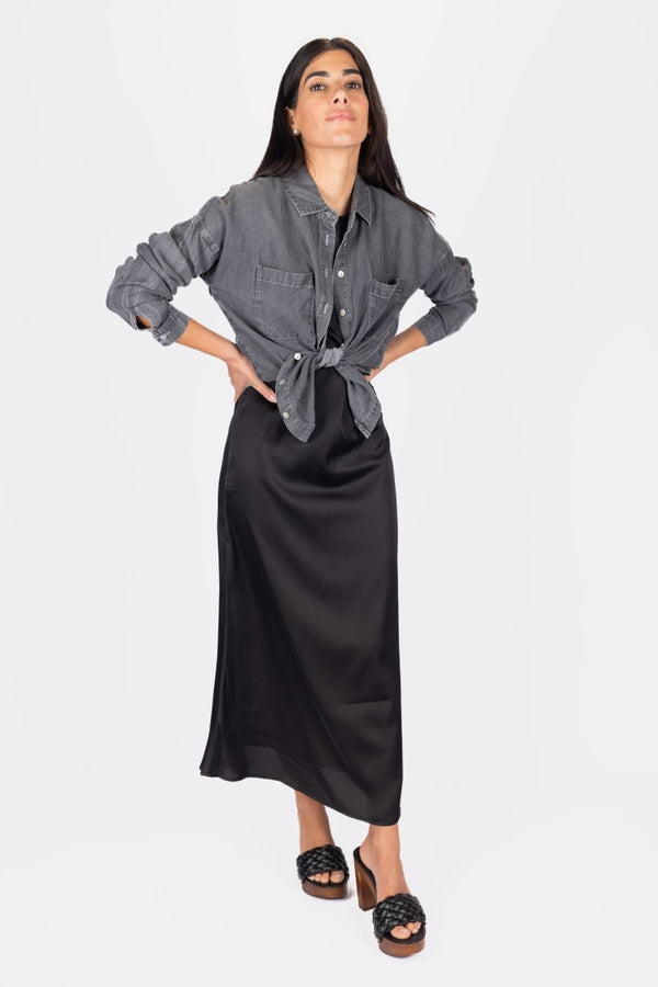 VEDA DRESS (BLACK) - Dress - Yakira Bella
