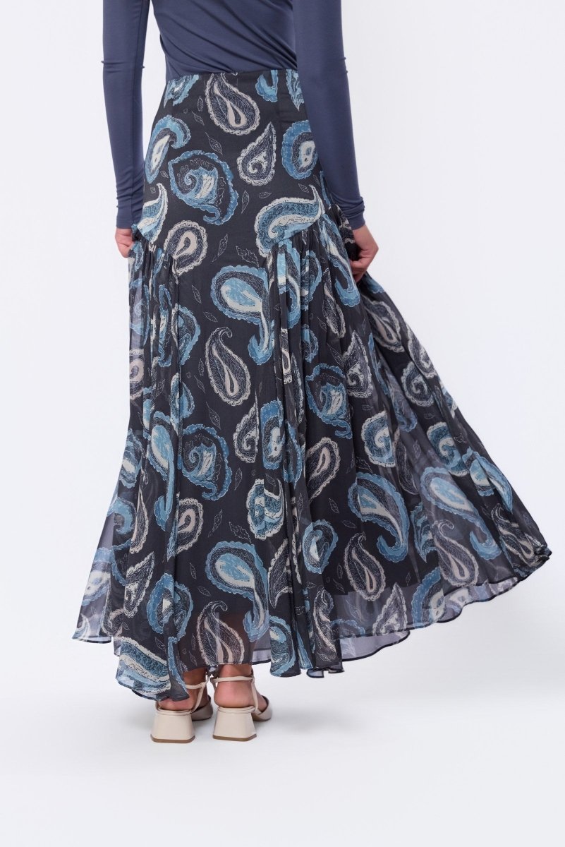 Vega Skirt (Grey Green) - Skirt - Yakira Bella