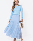 Vega Skirt (Light Blue) - Skirt - Yakira Bella