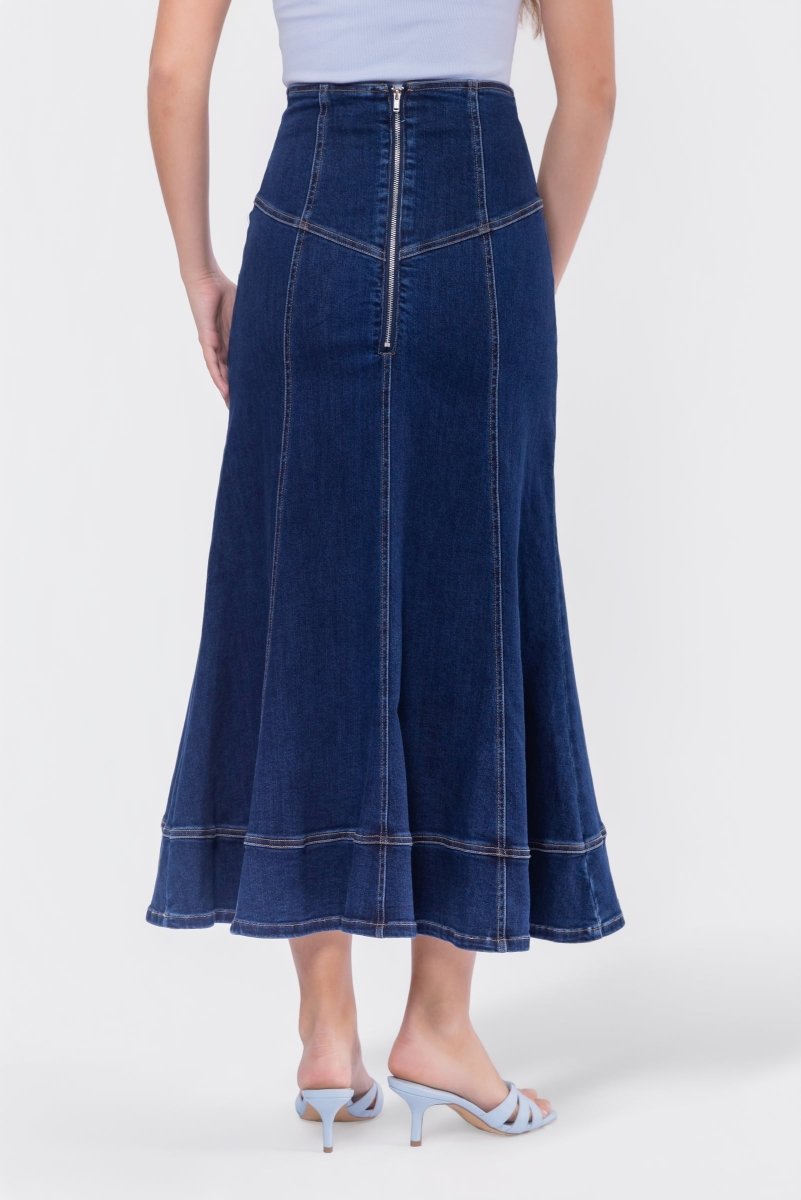 Vera Skirt (Dark Blue) - Skirt - Yakira Bella