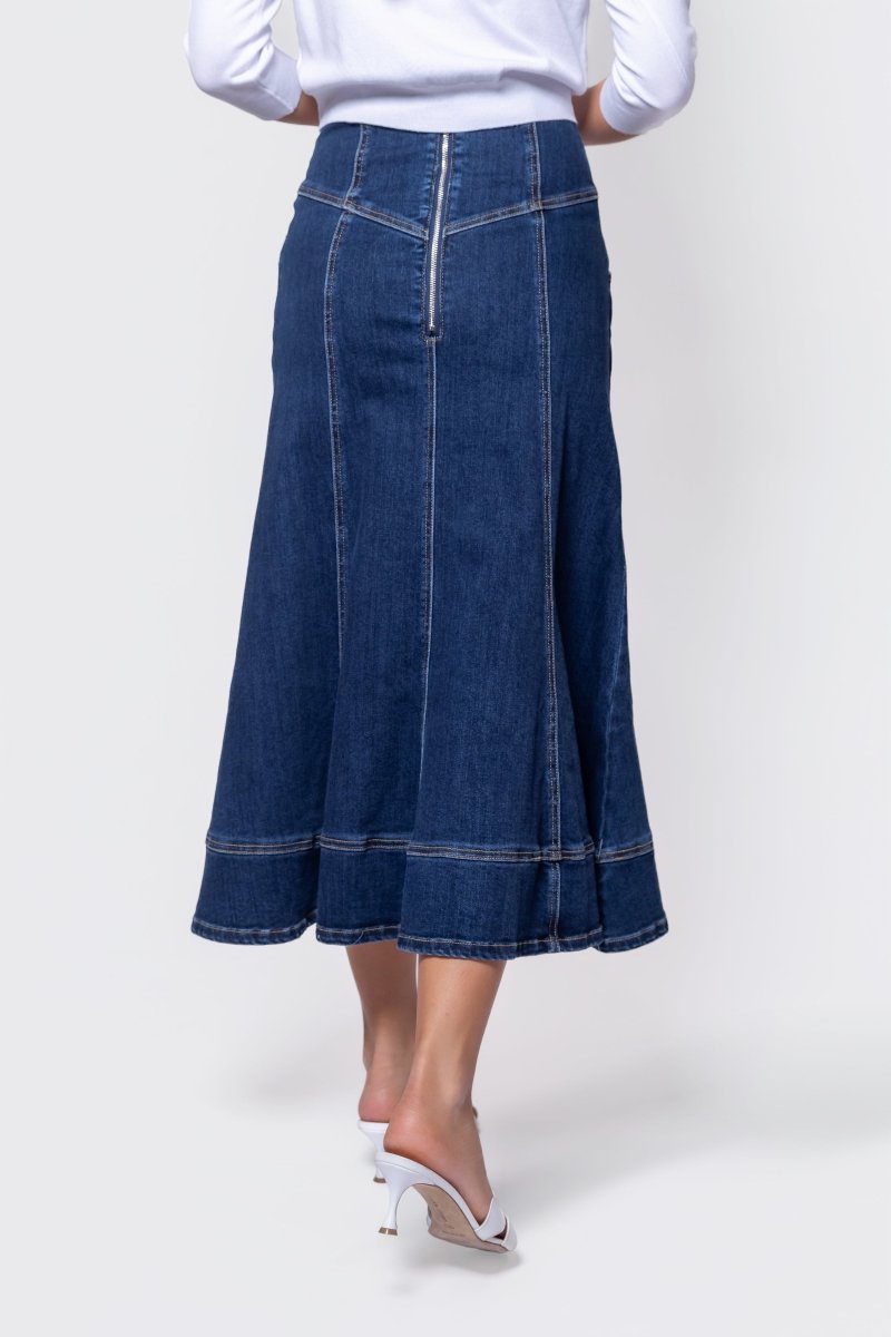 Vera Skirt (Dark Blue) - Skirt - Yakira Bella