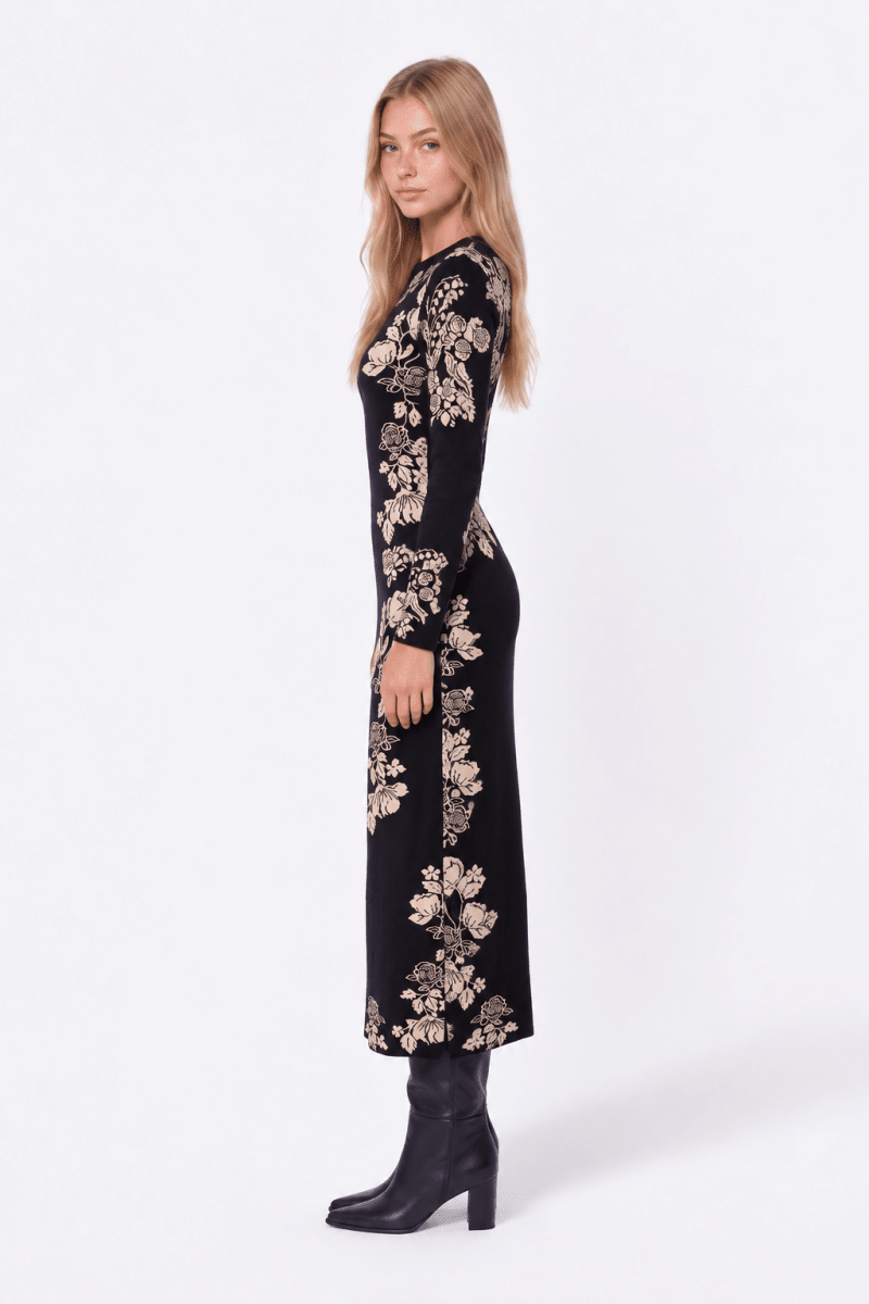 Verona Dress (Black) - Dress - Yakira Bella